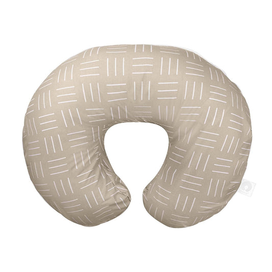 Organic Nursing Pillow Support, Firm Hypoallergenic Fiber Fill with 100% Organic Cotton 