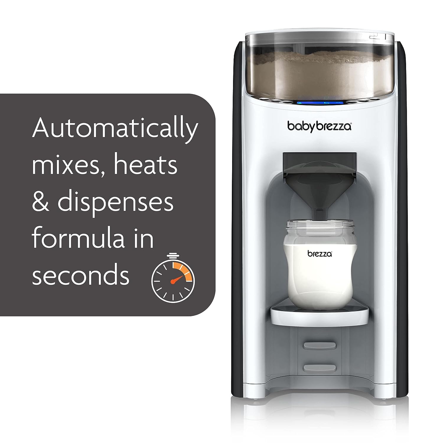 New and Improved  Formula Pro Advanced Formula Dispenser Machine - Automatically Mix a Warm Formula Bottle Instantly - Easily Make Bottle with Automatic Powder Blending
