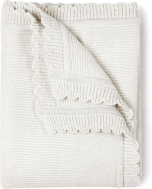 Organic Cotton Baby Blanket GOTS Certified  (30X40)